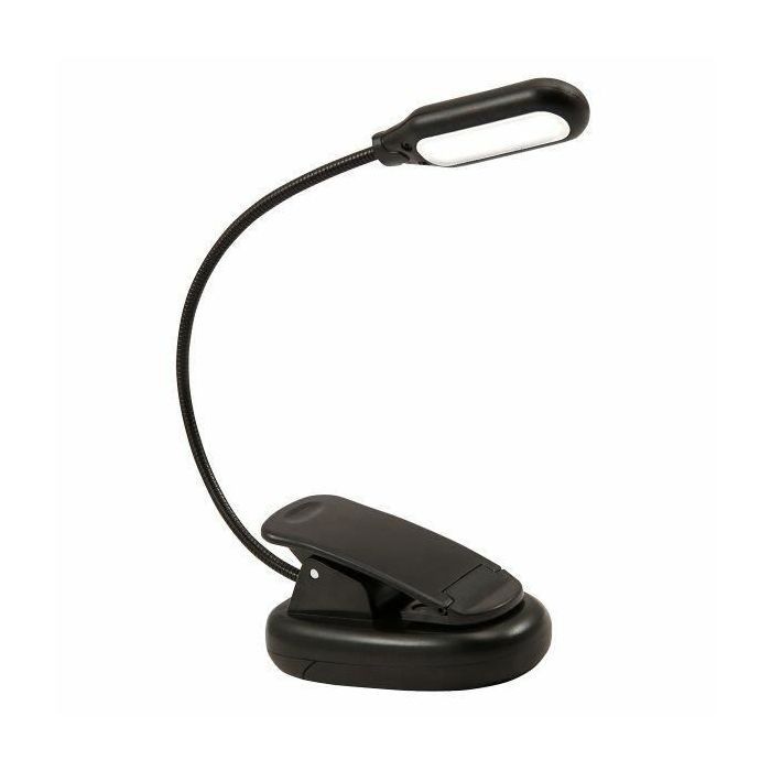 Lampe de lecture - McShine - USB - 5 LED - Col de cygne flexible - 3 couleurs de lumière