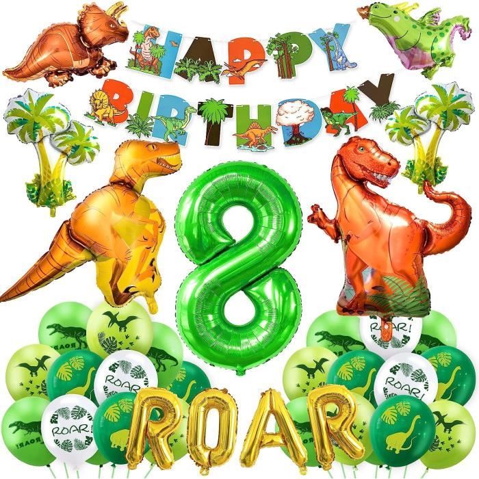 Centre de Table Anniversaire Dinosaure | Décoration fête enfant préhistorique