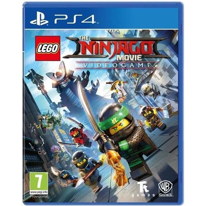 Lego Ninjago Movie Game Jeu PlayStation 4