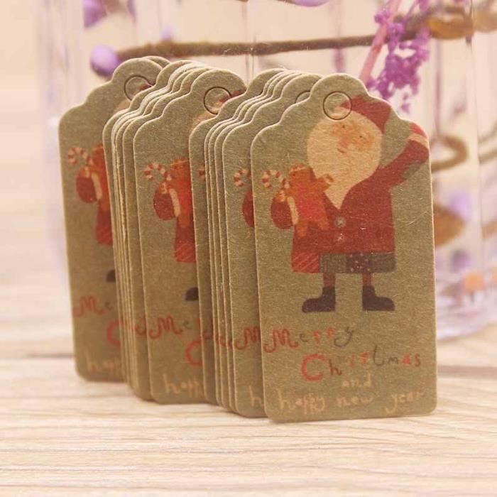 Étiquettes Autocollantes Papier Kraft - 600 Pièces, 6 Formes | Pour Bureau, Cuisine, Cadeaux