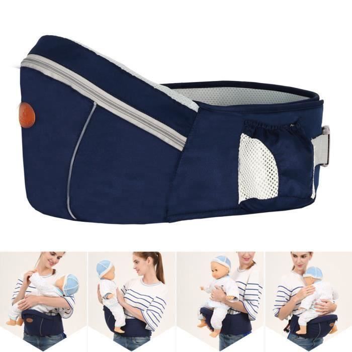 Porte Siege Ventral Tabouret Porte Bebe Siege De Hanche Ergonomique Multi Position Leger Respirant Pour Jardin Travail Voyage Achat Vente Porte Bebe Cdiscount