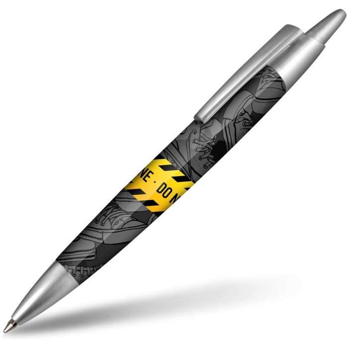 BIC 4 Couleurs Mini Stylo-Bille Rétractable - Lot De 3 Format Mini Pointe Moyenne 1.0 Mm