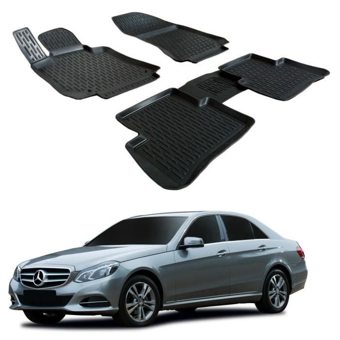 Meilleurs prix pour SCOUTT | 3D Tapis De Sol En Caoutchouc Premium Pour Mercedes E Classe W212 / S212 2009-2016