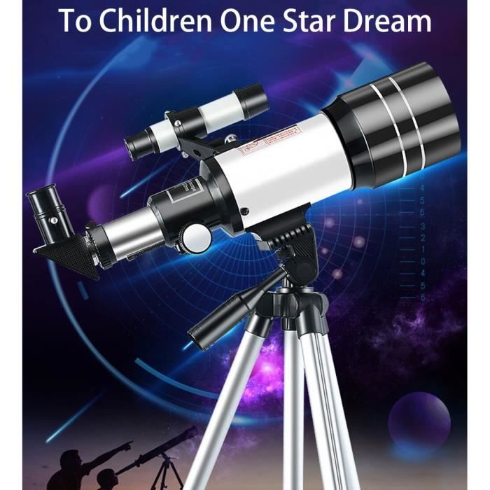 Télescope astronomique professionnel HD de haute qualité, Zoom puissant, Vision nocturne, espace profond, vue d'étoile et de lune