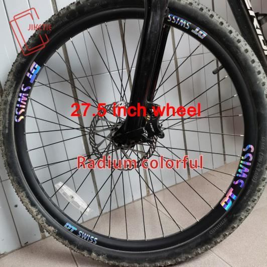 2 autocollants réfléchissants pour jantes de vélo