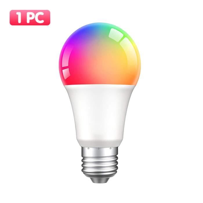 15W - 1 pièce - Ampoule Tuya Zigbee 3.0 RGBCW, lampe LED E27 90 250V pour maison connectée, application de co
