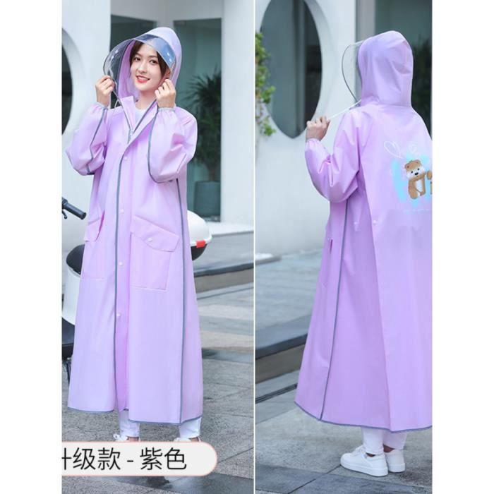 Veste De Pluie Imperméable Peter Storm, Violette, Femme, Taille 16, Avec Capuche
