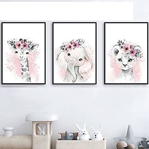 Youihom Affiche Nom Personnalisé Poster Mural Chambre Fille Tableau Decoration Murale Bebe Tableaux Decoratifs Muraux Enfant Image Bébé 21 x 30 cm sans Cadre