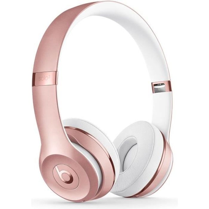 Beats Solo3 Wireless Headphones - Rose Gold - Reconditionné Beats by Dre sur Cdiscount Seconde Vie