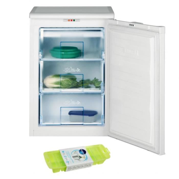 Beko Congelateur Armoire Vertical Blanc A Froid Statique 85l
