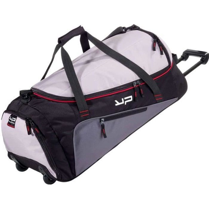 BODYPACK Sac De Sport À Roulettes Yp Rouge 75l Rouge Gris Gris et Rouge Cdiscount Sport