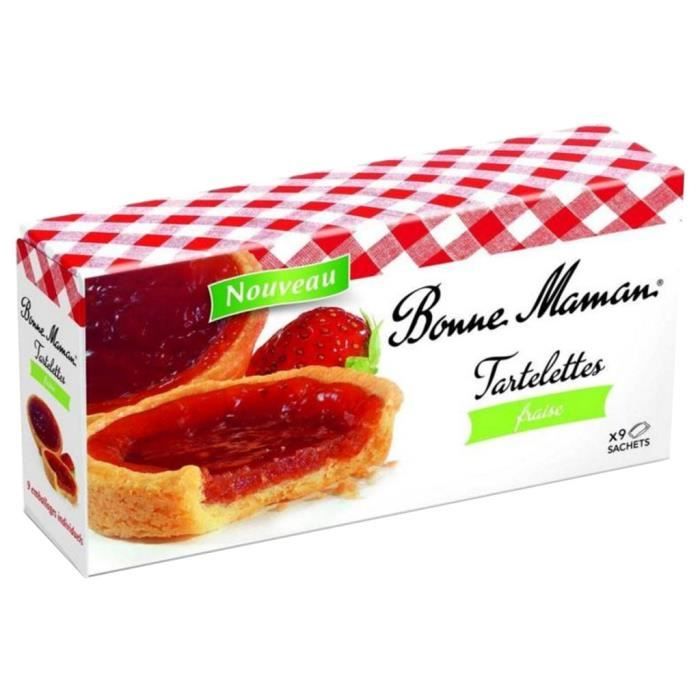 Bonne Maman Bonne Maman Tartelettes Fraise Lot De 3 Cdiscount Au Quotidien
