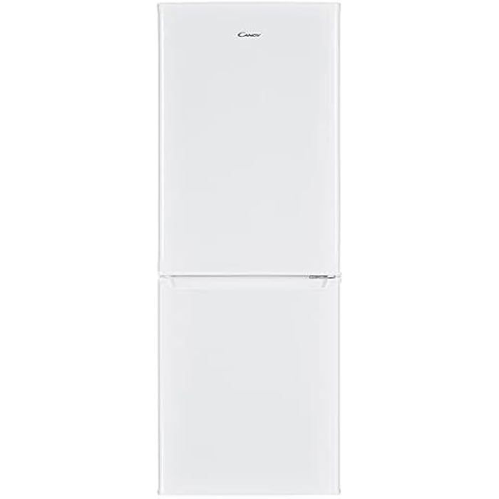 Réfrigérateur CANDY CHCS514EW - 2 portes - 207L - Blanc - Pose libre - Froid statique - Congélateur bas