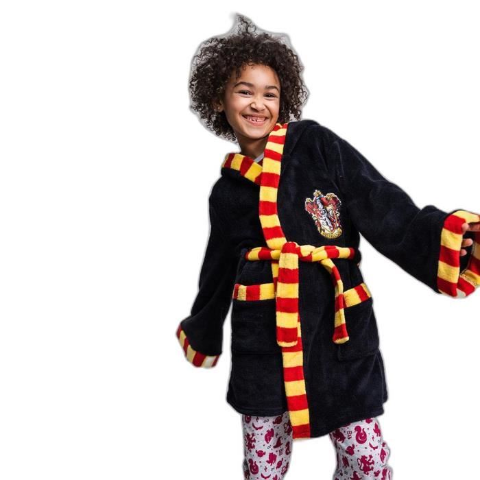 Peignoir polaire enfant Cerda Harry Potter black 12 ans Cdiscount Maison