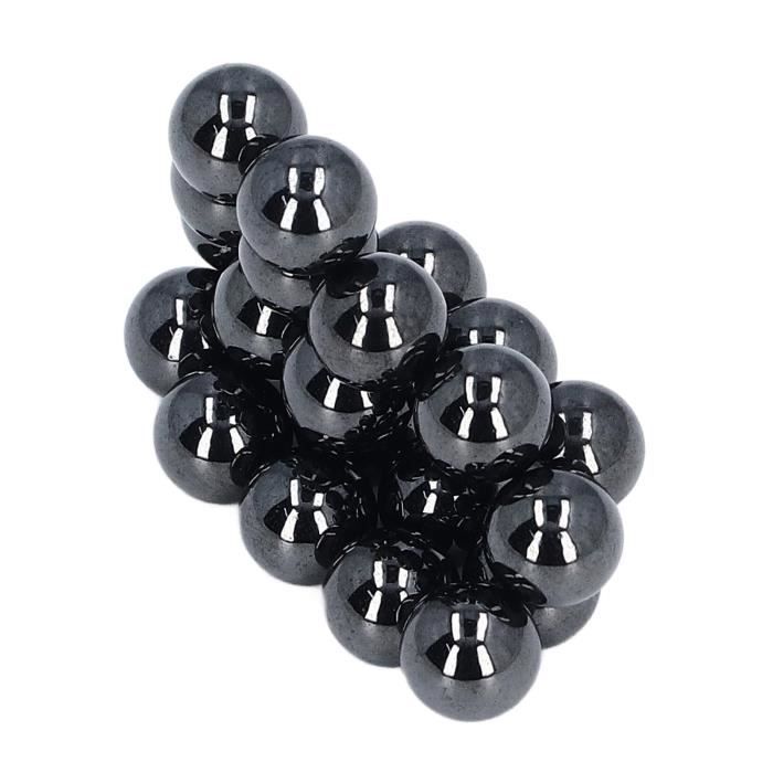 Cikonielf boule magnétique en Ferrite Boules magnétiques anti-Stress, 100  pièces, jouet de bureau, beaux aimant 12mm/0,47 pouces