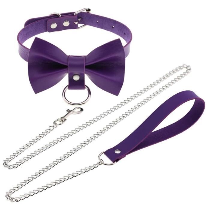 Collier Ras Du Cou Punk Goth Spike Clouté PU Cuir - Accessoire Mode Métal Pour Homme Et Femme