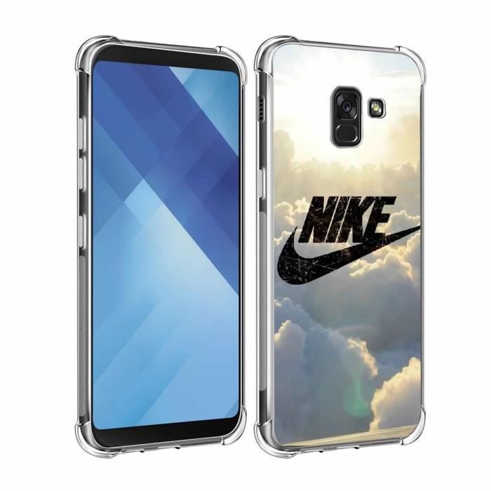 Coque Samsung Galaxy A8 2018 Silicone Soft Touch - Rouge