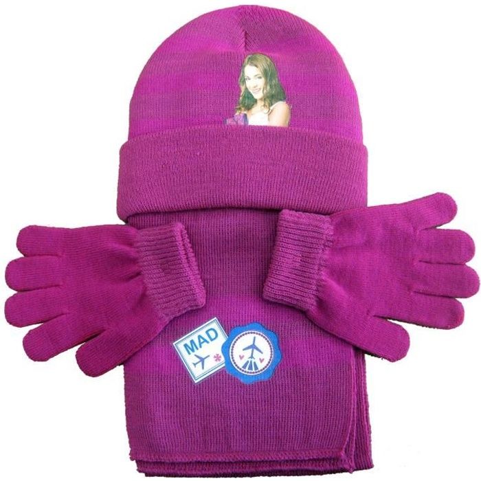 Ensemble Bonnet Echarpe Gant Fille Cdiscount