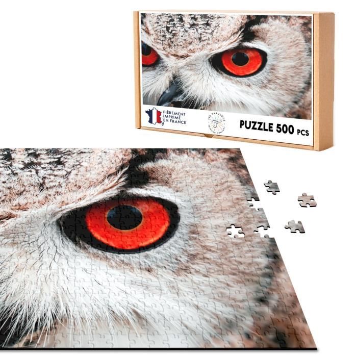 Puzzle Classique 280 pièces Fleurs Style Egyptien Motif Ancien Symboles