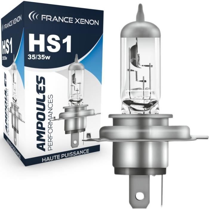 Ampoule halogène de rechange HS1 12V 35/35W ORIGINE HALOGÈNE. HS1 PX43t  pour du remplacement d'origine sur moto par exemple. - Cdiscount Auto