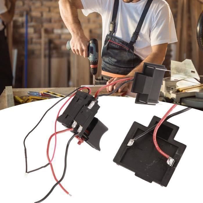 Interrupteur Pour Perceuse Sans Fil – Commutateur De Vitesse Avec Lumière, 7,2-24V, Remplacement - 5