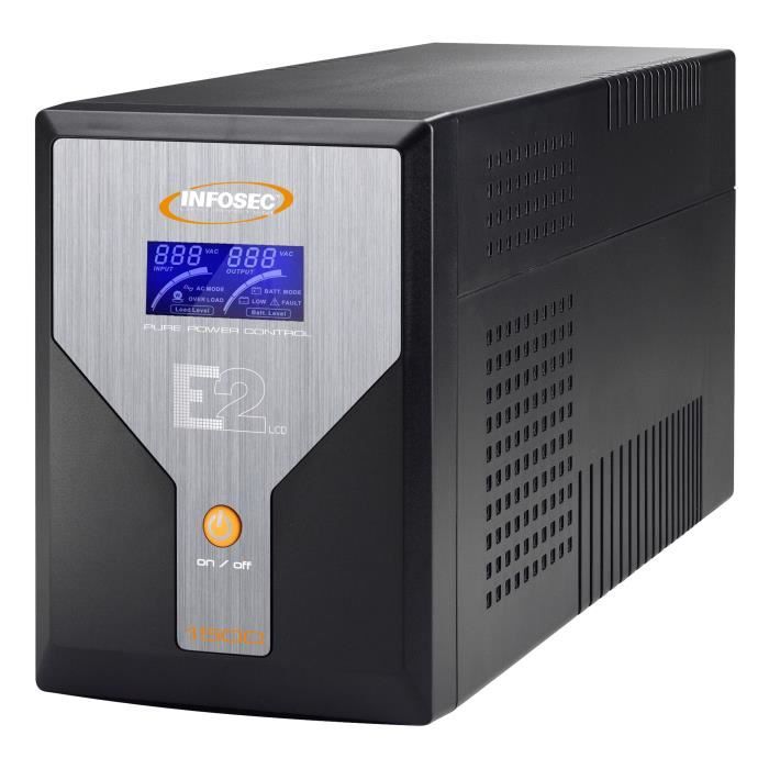 INFOSEC UPS SYSTEM Onduleur E2 LCD 1500