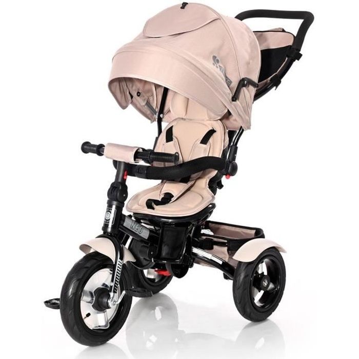 Tricycle bébé évolutif Ranger avec capote (pls coloris) - QPlay