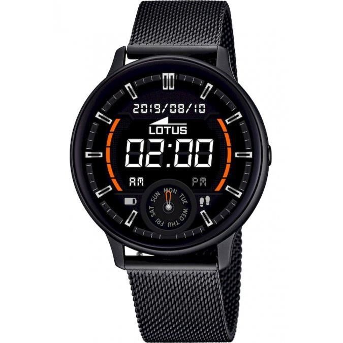 Montre sales lotus noir