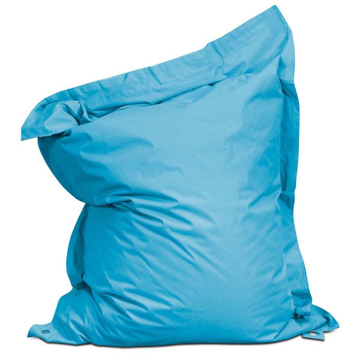 Pouf Taille Xxl Coussin De Jardin Impermeable Couleur Azur
