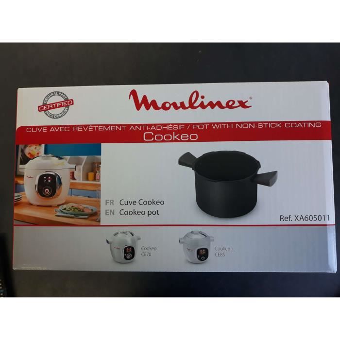 Cuve Cookeo+2 Poignées SS-994792 - Moulinex - Noir