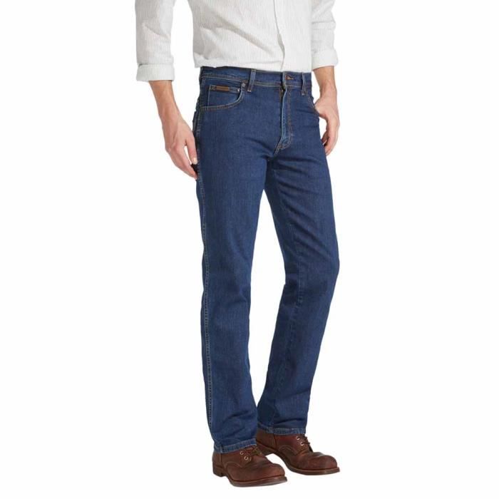 Homme Vêtements Jeans Jeans coupe droite Le jean taille 35 Jean Wrangler pour homme en coloris Bleu 
