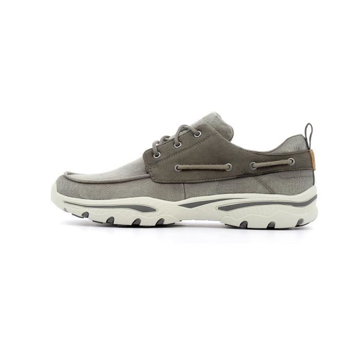 Poesía Luminancia Limpia el cuarto Baskets basses Skechers Relaxed Fit Creston - Vosen Gris - Cdiscount  Chaussures