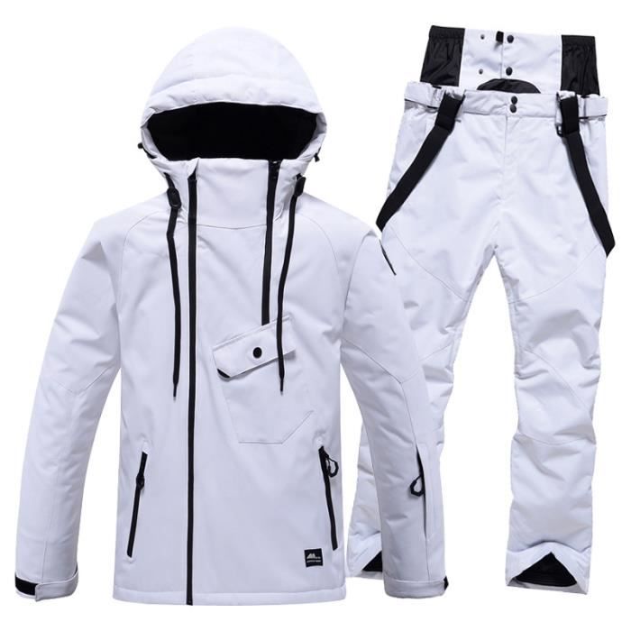 Combinaison ski blanche on sale femme