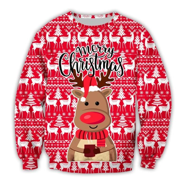 Pull de noel mixte sales