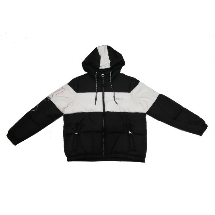 pull fila rouge blanc bleu