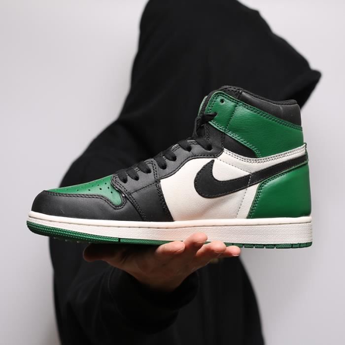 air jordan 1 noir et vert