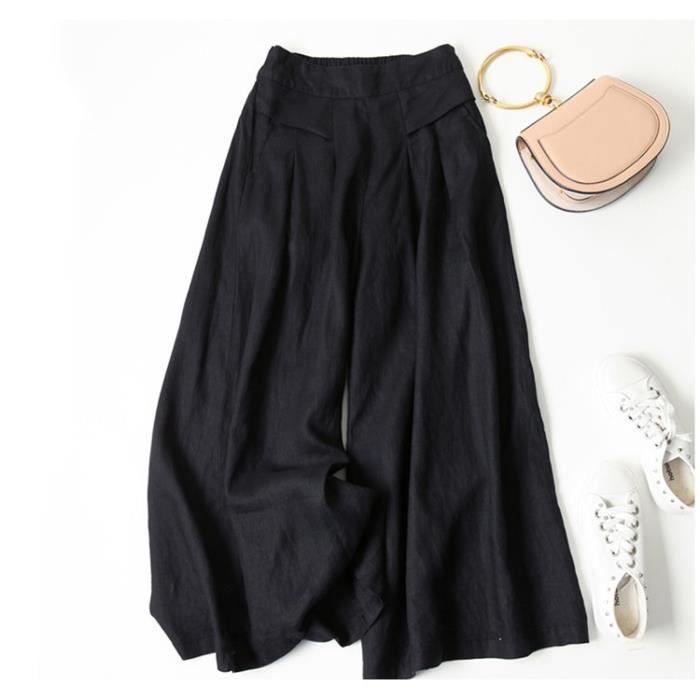 Promotions Voqeen Femme Pantalon D’été En Lin Taille Haute Couleur Unie Pantalon De Plage Large Decontracte Taille Elastiquee Avec Poches Tout Pour Vous 5f3qelwn Promotions Voqeen Femme Pantalon D’été En Lin Taille Haute Couleur Unie Pantalon De Plage Large Decontracte Taille Elastiquee Avec Poches Tout Pour Vous 5f3qelwn