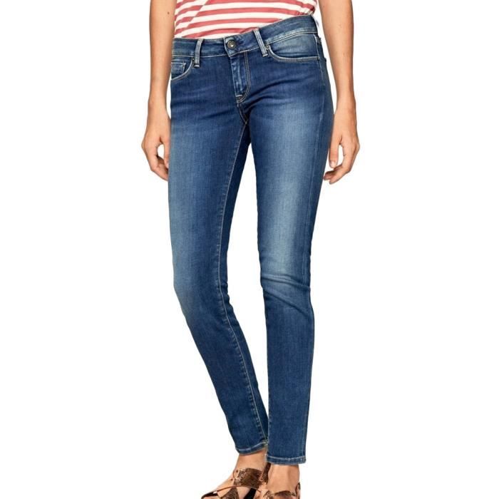 Jeans Skinny Bleu Femme Pepe Jeans Soho