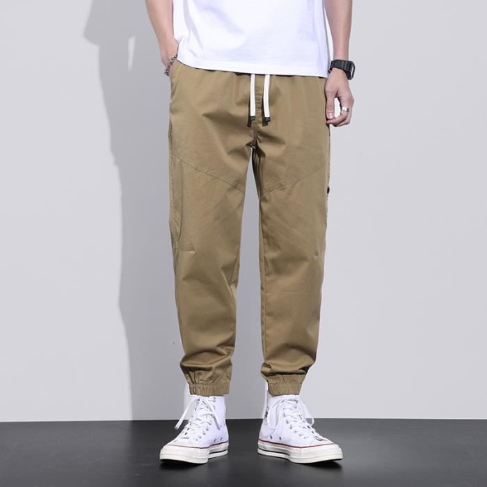 Pantalon avec elastique 2025 au cheville homme