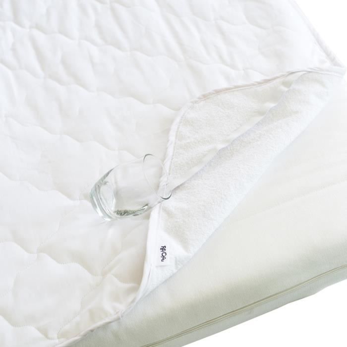 Pati Chou 70x140 Cm Protege Matelas Impermeable Et Silencieux Alese Pour Lit Bebe Ou Enfant Blanc Cdiscount Pret A Porter