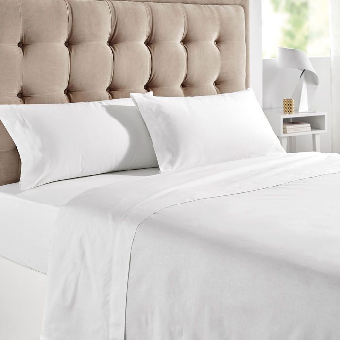 Parure de lit 80x190cm PIKOLIN HOME 100% Coton 4 pièces Blanc Parure de lit 80x190cm PIKOLIN HOME 100% Coton 4 pièces Blanc