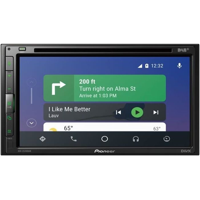 PIONEER Auto Radio Vidéo AVH-Z5200DAB 2 DIN - 6,8\