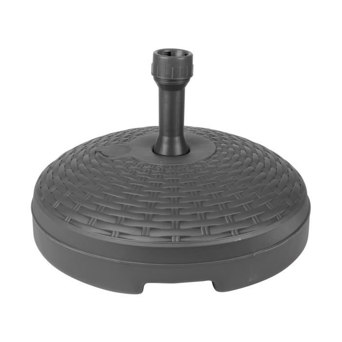 Pied de parasol 45 kg rectangulaire Siena Garden anthracite Pied de parasol 45 kg rectangulaire Siena Garden anthracite