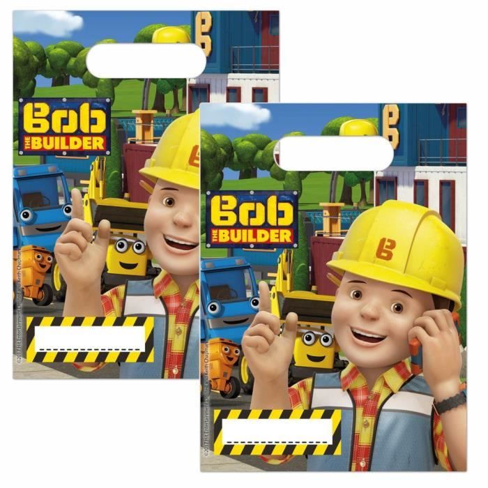 Bob Le Bricoleur Party Anniversaire Sacs Cadeaux 6 Pieces Bob The Builder Cdiscount Maison Bob Le Bricoleur Party Anniversaire Sacs Cadeaux 6 Pieces Bob The Builder Cdiscount Maison