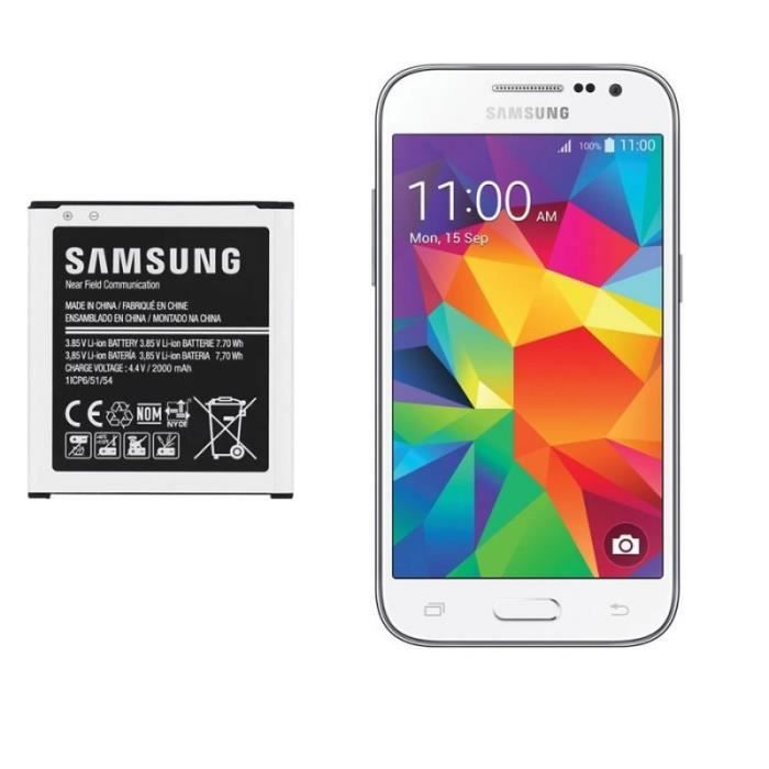 Batterie Compatible Samsung Galaxy Core Prime / J2 - 2000 MAh TY BETTERY