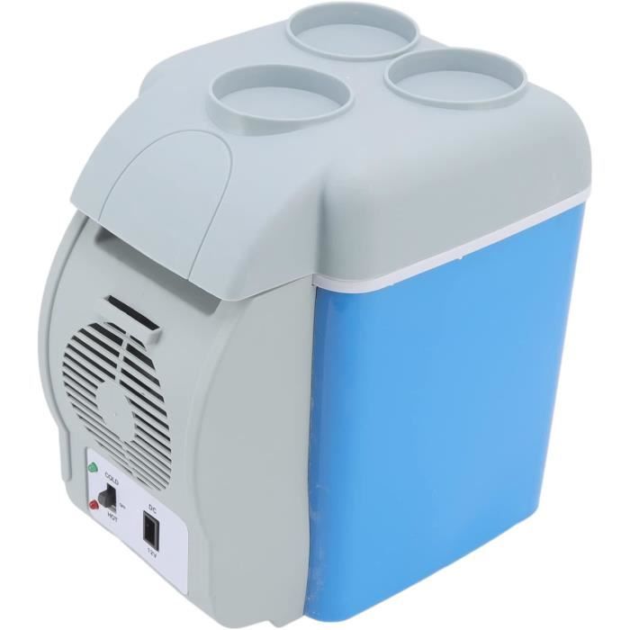 Mini Frigo USB Portable - Pour Voiture, Bureau, Camping - Refroidit En 5 Min - Noir/Rouge - Garde Boissons Froides