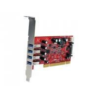 STARTECH Carte contrôleur PCI à 4 ports USB 3.0 SuperSpeed - Adaptateur PCI avec alimentation SATA / SP4 - 4 USB Port(s)