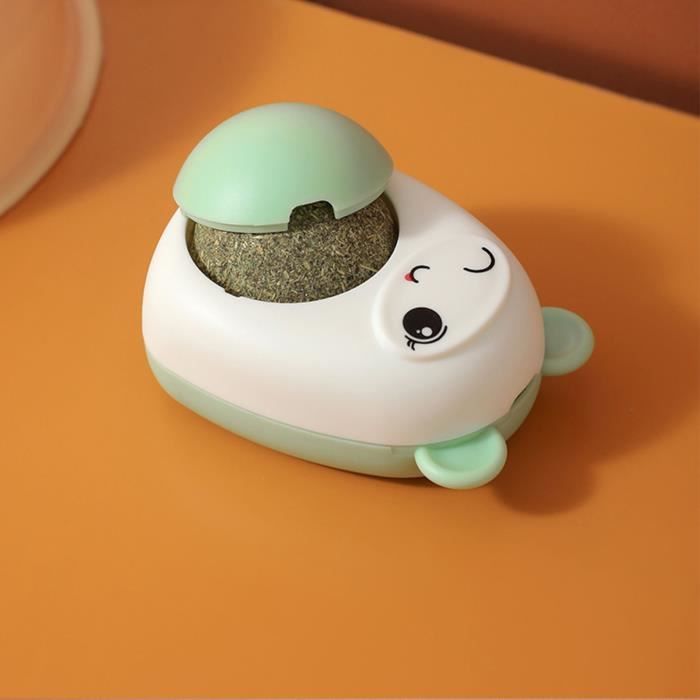 Meilleurs prix pour Jouet de boule d'herbe à chat Boule d'herbe à chat, jouet rotatif, nettoyage des dents, meulage, animalerie jouet