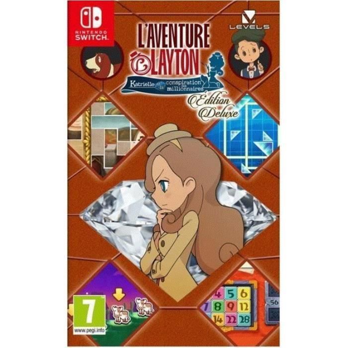Layton' Mystery Journey: Katrielle And The Millionaires' Conspiracy [Deluxe Edition] Switch - vue 2