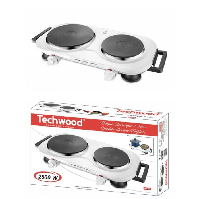 Techwood Double plaque chauffante - vue 6